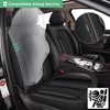 DISUTOGO Seat Covers Fit for Nissan Leaf 2011-2023 2024 2025: