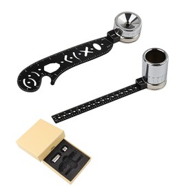 Multifunctional Drawing Tool, WJUAN Portable Drawing Ruler, Lightweight Durable Multi Function Drawing Ruler, Scale, All in One, for Designers, Artists, Architects