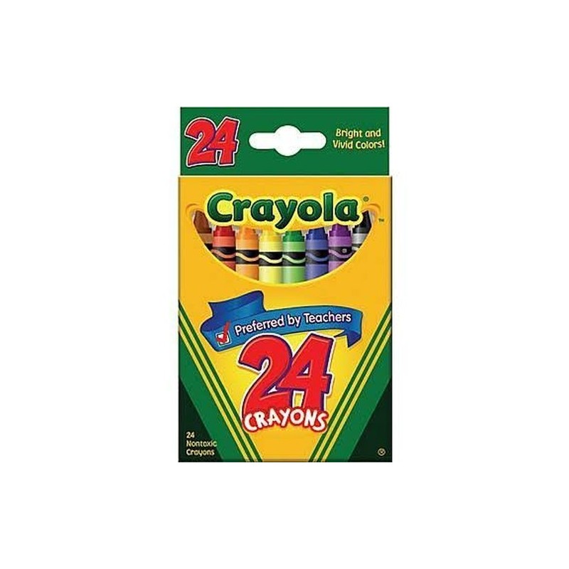 Crayola Crayons 24 ct (Pack of 2)