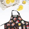 VAMSII Kimchi Lover Gift Kimchi Design Apron With Pockets Korean