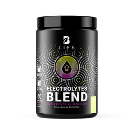 Electrolitos de 60 Servicios Sin Azúcar con 1000mg de Citrato de Potasio, Citrato de Magnesio, Citrato de Calcio, Sodio, Zinc. B Life Electrolytes Blend (Sabor Lemon) B Life.