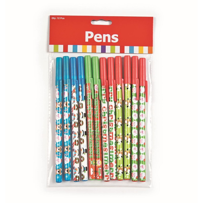 Fun Express Holiday Characters Stick Pen Assortment - 24 Pack