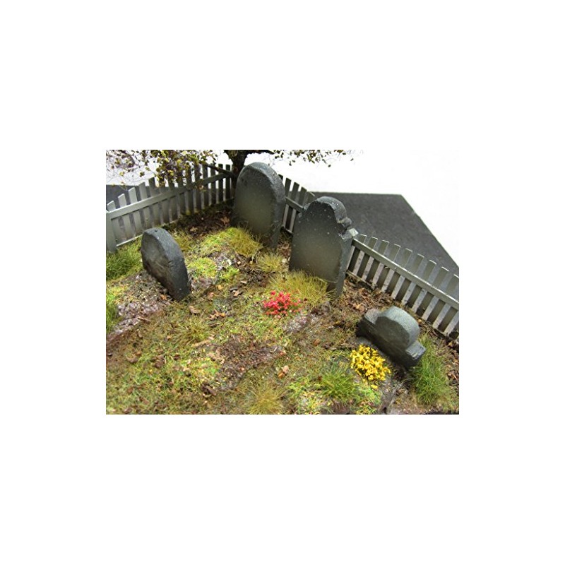 1/35 Scale Tomb stones 4 assorted Grave markers
