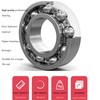 Heavy Duty Casters, M16x30mm Stem Casters Low Gravity Center Swivel