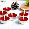 LifeMint Set De 30 Velas Aromticas De Frutos Rojos Mini