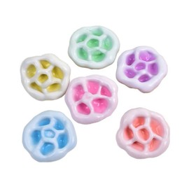 Soft & Satisfying Sand Stress Ball Appeals to Sensory & Relaxation Seekers Squishytoy  Decompression StressRelief Relax Sand Glutinous Crunchy Ball - Colour: Pink with Syringe