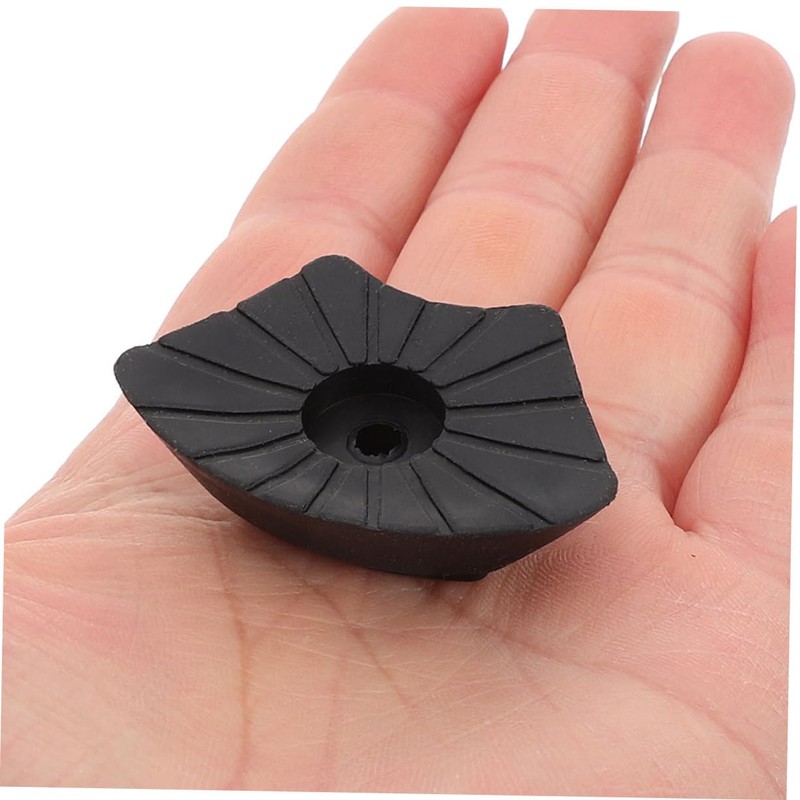 KICHOUSE Trekking Poles Tip Protectors 6pcs Rubber Cane Tips for