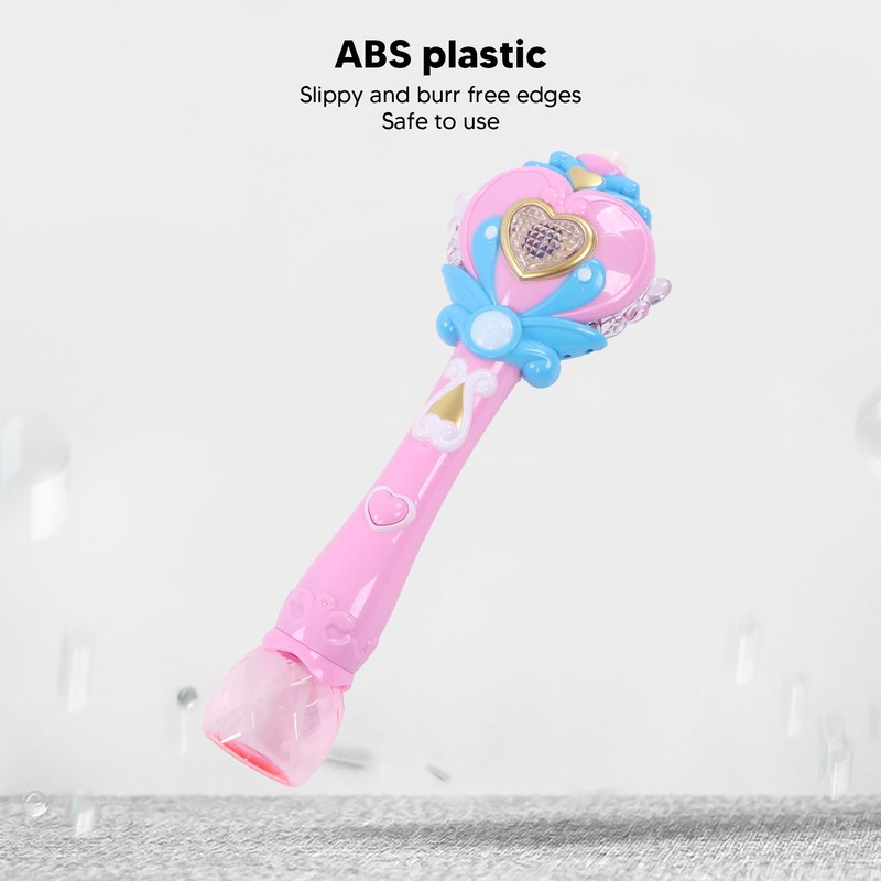 Kids Bubble Blower Wand Automatic Electric Light Up Bubble Blower