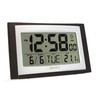 Acctim Wall Desk Clock, Black, Large Display