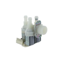 DL-pro Solenoid Valve Triple 90° 11.5 mm Compatible with Miele 4035200 Valve Water Valve for Washing Machine