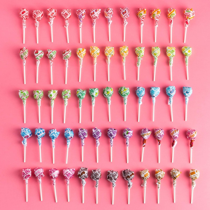 Dum Dums Lollipops Hard Candy Suckers 3.5 Oz. Bag, 3-Pack,