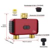 GIEX WI-FI 2-Zone Irrigation Timer, Intelligent Garden Irrigation Controller for