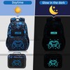 Fitvc Glow in The Dark Backpack for Boys - 3pcs