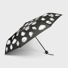 Suck UK | Colour Changing Umbrella | Weather Pattern Rainbow Umbrella Kids Umbrella Girls Umbrella | Compact Umbrella Windproof Strong & Folding Umbrella | Cool Childrens Umbrella | Travel Umbrella