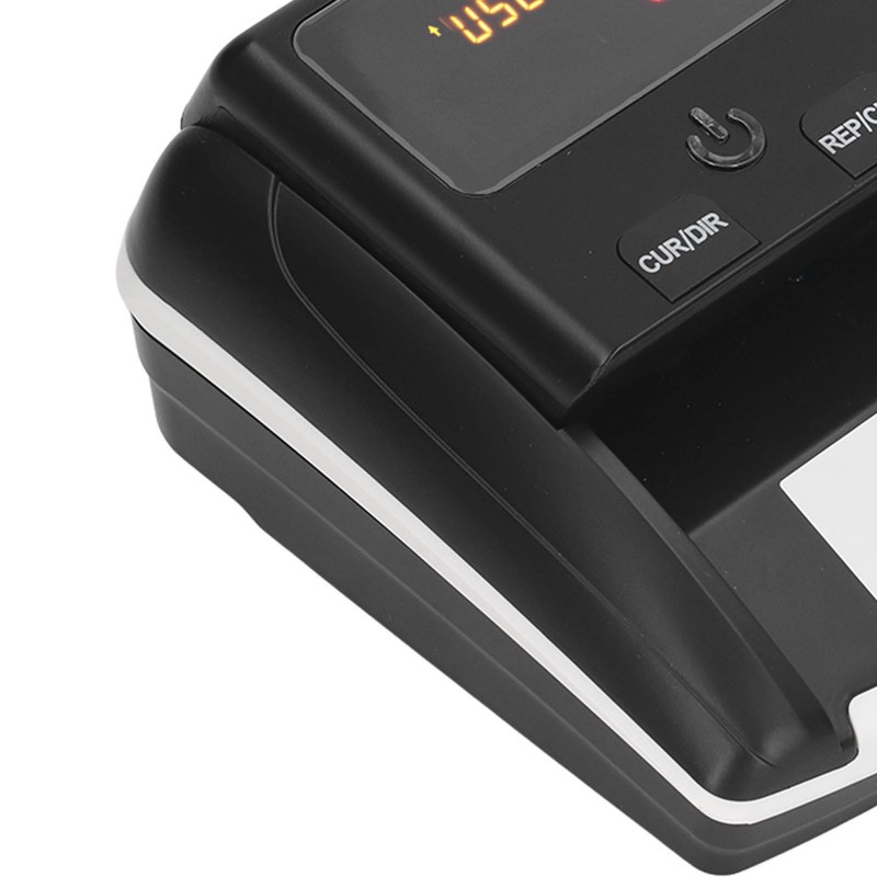 Automatic Banknote Detector Portable USD EUR Count Machine Counterfeit Bill