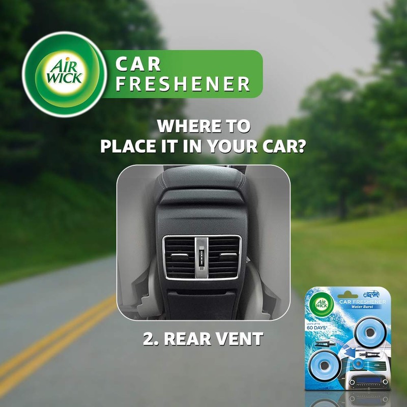 Airwick Car Vent Water Burst