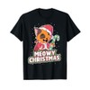 Meowy Christmas Alley Cat Lovers Xmas Santa Orange Tabby Cat