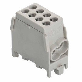 Pollmann Main Cable Junction Terminal HLAK 25 1/2/25 M2 Grey, Pack of 1