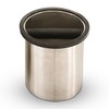 Rattleware Premium Stainless Round Knock Box (6.25" x 7.5") -