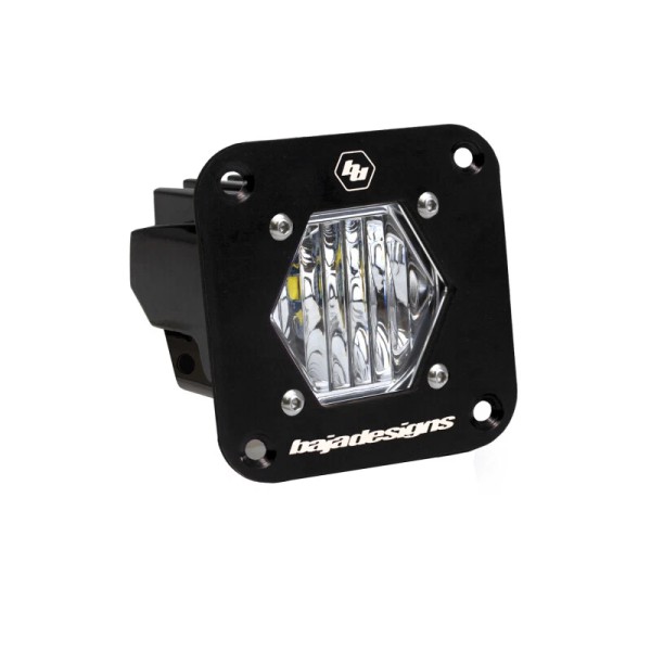 Baja Designs S1 Wide Cornering LED Clear Flush Mount Light