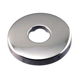 Westbrass R304-26 13/16" OD Opening Sure-Grip Low Pattern Shower Arm Flange, Polished Chrome