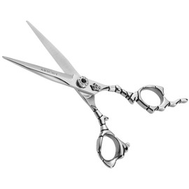 SHUNSRSW Men's Hair Thinning Scissors 6.9 Inch Hair Thinning Scissors Hairdressing Scissors 440C Steel (Retro Flat Cut)