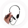Operitacx Portable Retro Ear Headphones with Inline Controls for Students