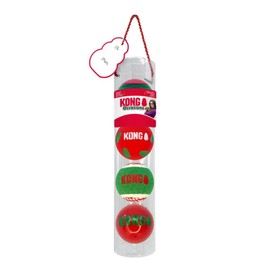 KONG - Christmas Occasions Balls - Medium - Pack of 4