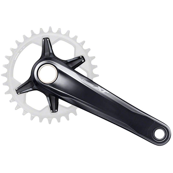 SHIMANO XT FC-M8100 1x Crank Arms Black, 175mm