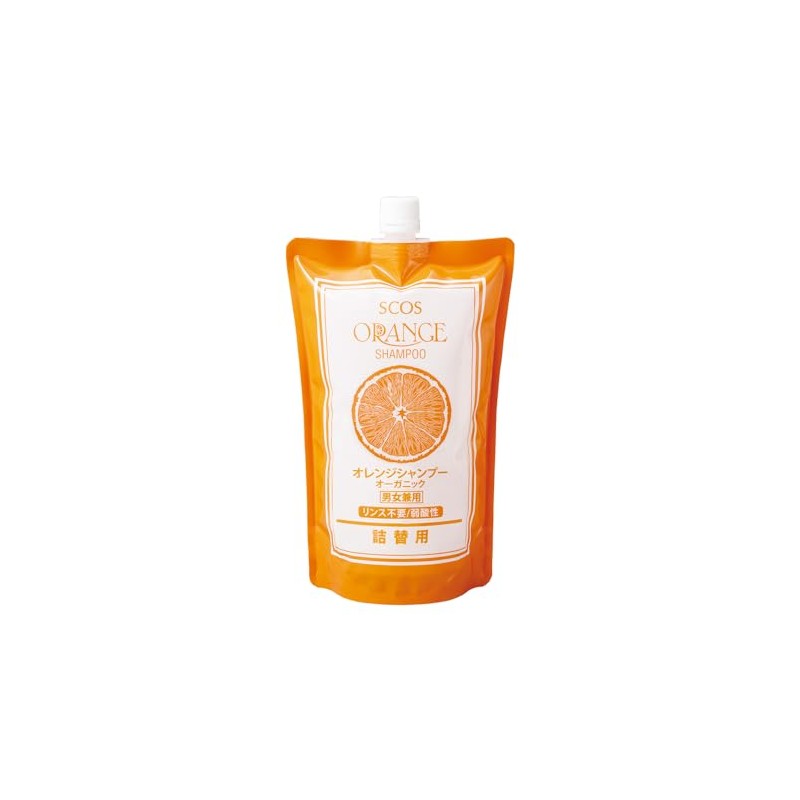 Escos Orange Shampoo Organic (Refill) 16.9 fl oz (485 ml)