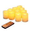 Flameless Votive Candles With Remote Control and Timer Bulk Set