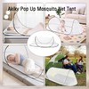 Akiky Large Pop up Mosquito Tent Portable Mosquito Net for