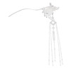 BIUDECO Retro Vintage Hair Stick Tassel Hairpin Ancient Style Elegant