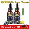 2 PACK Mullein Drops for Lungs, Detox and Cleanse Mullein