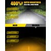AILEO H4/9003 LED Headlight Bulbs 2025 Upgrade, 10000LM per Pair