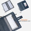 Women's Big Fat Rfid Blocking Leather Clutch Wallet Organizer Checkbook