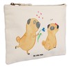 Mr. & Mrs. Panda Make-Up Bag Medium Pug in Love