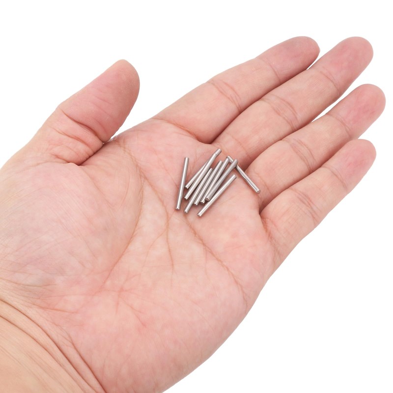 sourcing map 20Pcs 2mm x 22mm Dowel Pins 304 Stainless