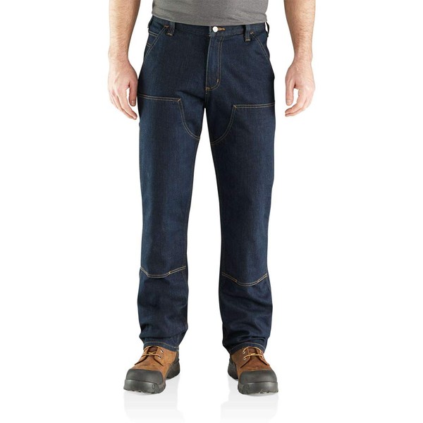 Carhartt Men's Rugged Flex Relaxed Fit Work Jeans with Reinforced