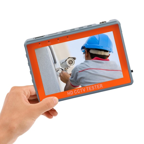 POMIACAM 4 in 1 CCTV Tester Support 720P/1080P/3mp/4mp/5mp/8MP AHD, TVI,