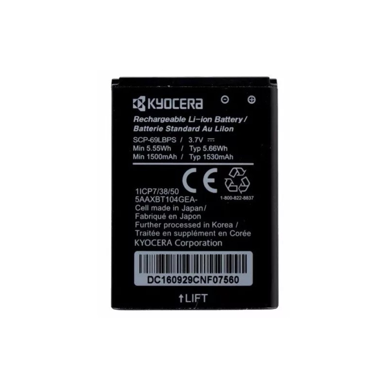 Kyocera New OEM Kyocera SCP-69LBPS Battery DuraXE E4710 DuraXTP E4281