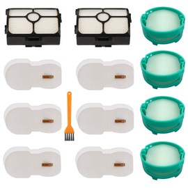 Replacement Filters for Shark HZ3002 HZ3000 Stratos Ultralight Corded Stick Vacuum, Replace part XFFKHZ3000 XHFHZ3000, with 4 Odor Neutralizer Cartridges & 2 HEPA & 6 Foam and 6 Felt Filters