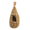 3Pcs Hummingbird House Small Grass Hanging Hand Woven Hummingbird House