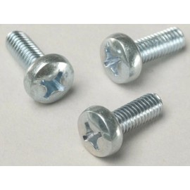 EZ Lettering License Plate Screw Metric Screw #6 x 3/4" Phillips Pan Head