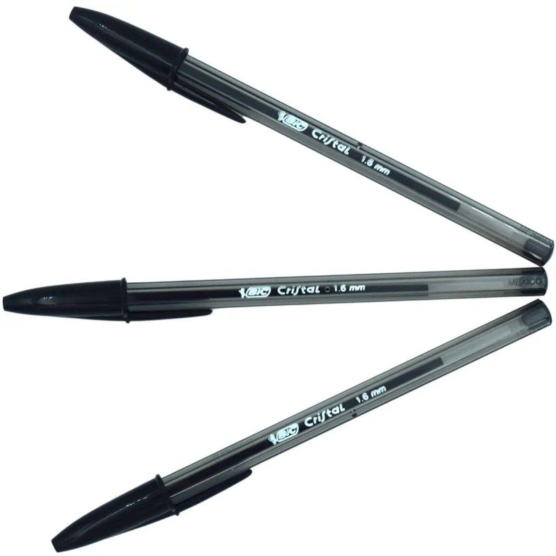 Lapiceros Bic Cristal Intenso Extra Grueso 1.6 Mm 36 Piezas