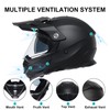TRIANGLE Dual Sport Motorcycle Helmet Dirt Bike Helmets ATV Full