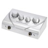 Karaoke Sound Mixer Dual Mic Inputs With Cable N-1 Silver