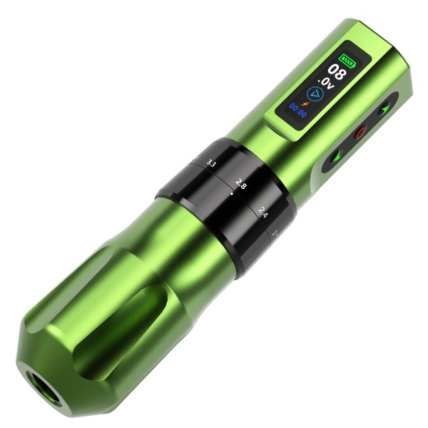 BIGWASP Z3 Wireless Rotary Tattoo Machine Pen, 6 Adjustable Stroke