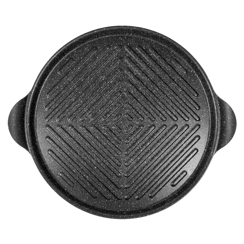 Währung Gusto Round Cooking Grate, Aluminium, Grey, 25 cm