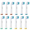 ARTCESAR Replacement Heads for Oral B,12 Pack Soft Electric Toothbrush